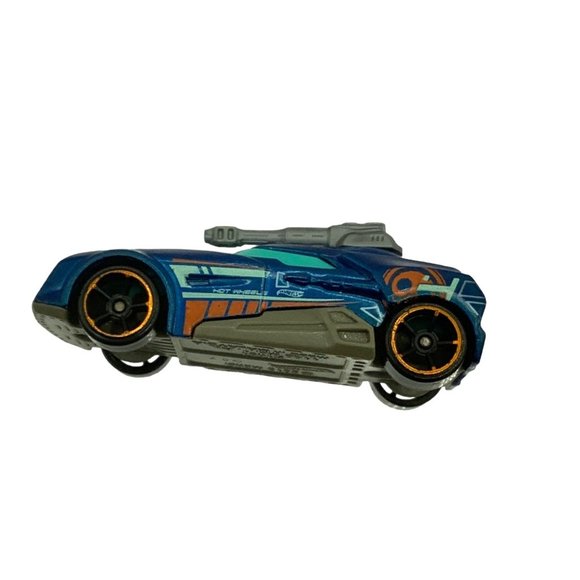 Mattel Hot Wheels 2013 Turbo Turret Future Fleet #57 Blue Collectible Car - Picture 7 of 7